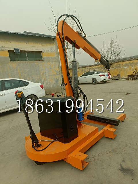 太麻里乡自卸车厢随车吊 自制轮式四不像起重机 四驱平板吊 5吨 贵盛